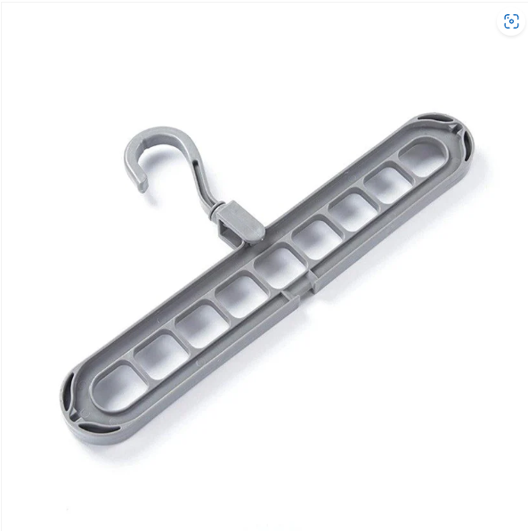 Space Saving Hanger – 9-Hole Wardrobe Organizer | Organivo