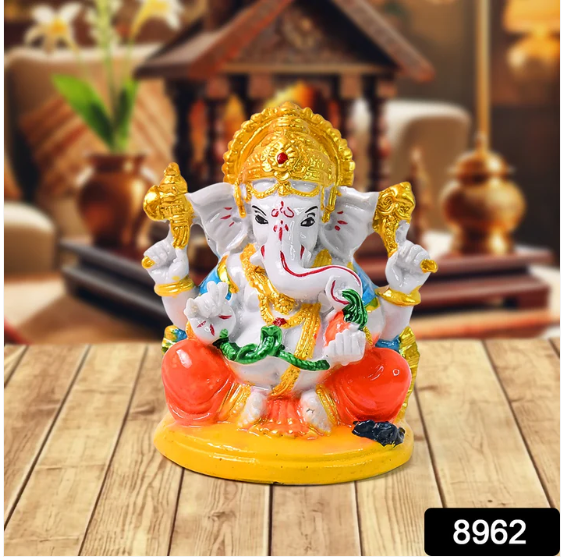 Lord Ganesha Idol – Handcrafted Decorative Showpiece for Home - Image 2