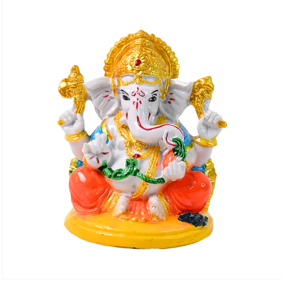 Lord Ganesha Idol – Handcrafted Decorative Showpiece for Home - Image 5