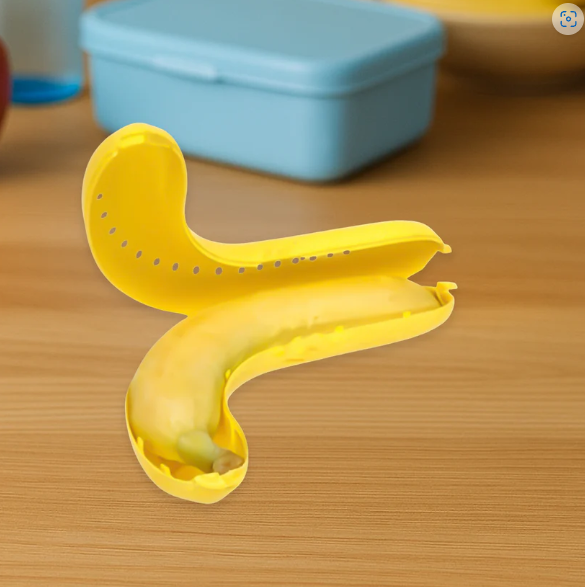 Banana Case – Durable, Ventilated & Portable | Lunchie Bunchie