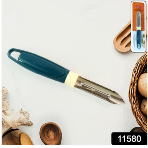 Stainless Steel Potato Peeler – Sharp Serrated Blade for Easy Peeling