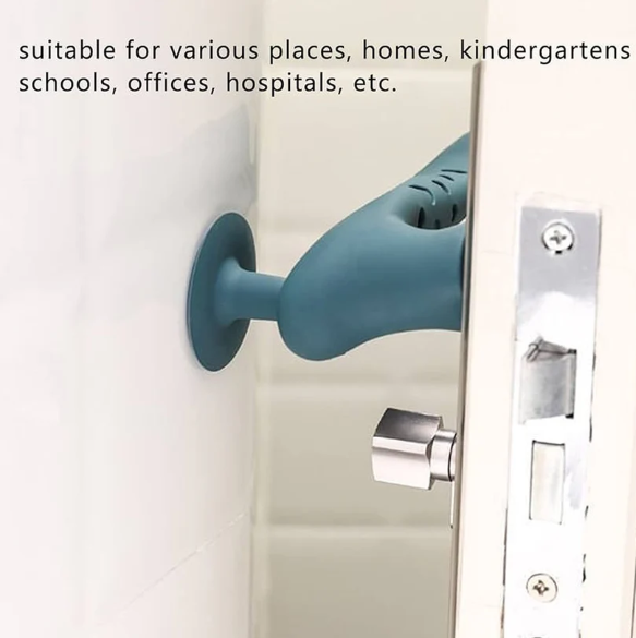 Silicone Door Handle Cover – Quiet & Anti-Static Protection | Safelix