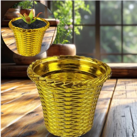 Valencia Plastic Flower Pot – Durable Indoor & Outdoor Planter - Image 4