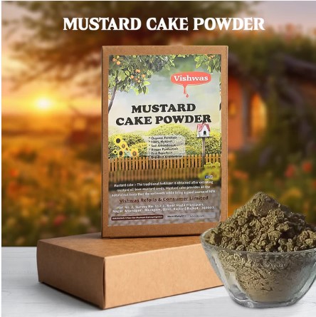 Mustard Cake Fertilizer – Organic Plant Growth Booster 900gm Plant Growth Booster