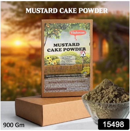 Mustard Cake Fertilizer – Organic Plant Growth Booster 900gm - Image 2