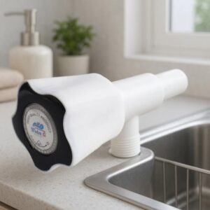 Plastic Pillar Cock Tap – Durable Rust-Free Water Faucet