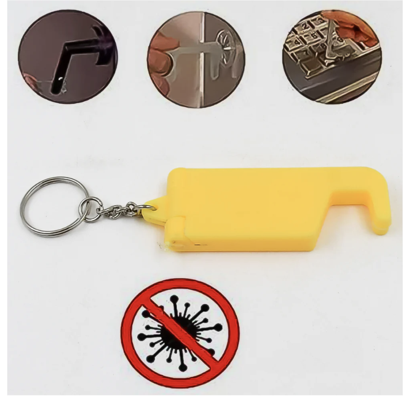 Keychain Mobile Stand – 2-in-1 Phone Holder | PHOBIA