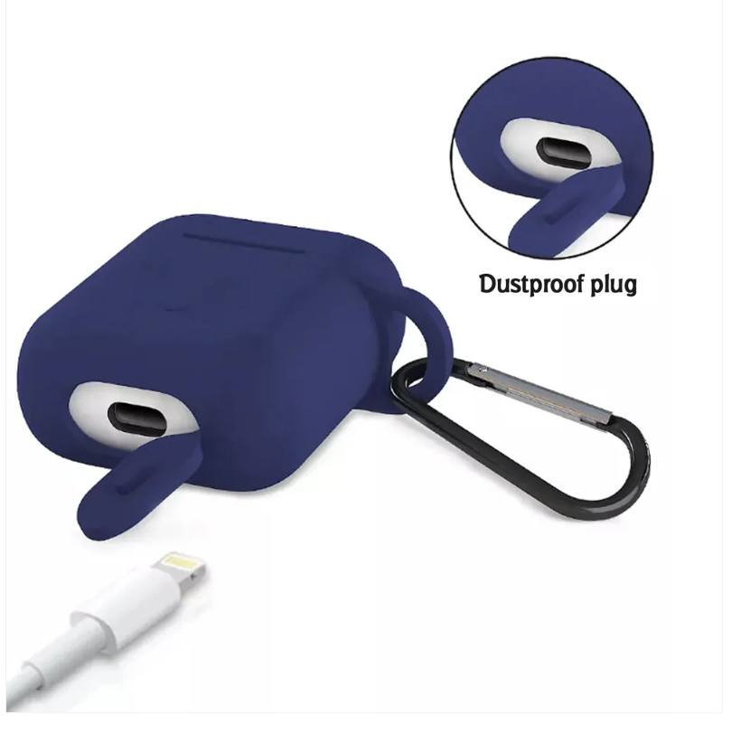Wireless Earbuds Case – Shockproof Silicone Cover with Keychain | PHOBIA - Image 5