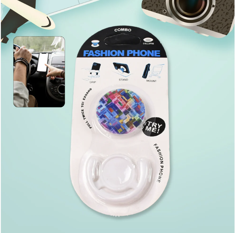 Mobile Phone Holder – Enamel Watermelon Design | TinyTrendy