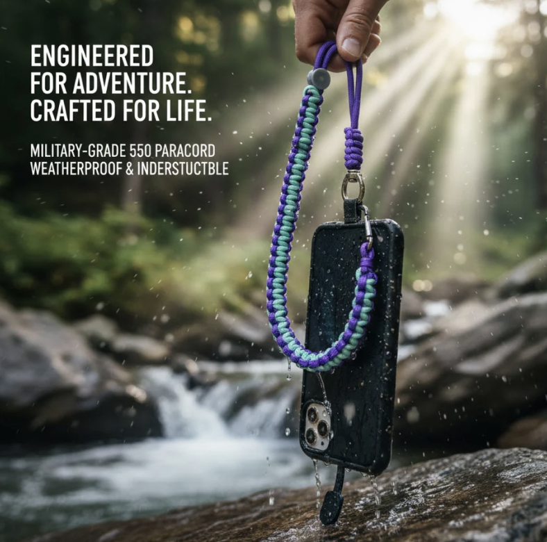 Phone Wrist Strap – Adjustable Multipurpose Lanyard | Gambit