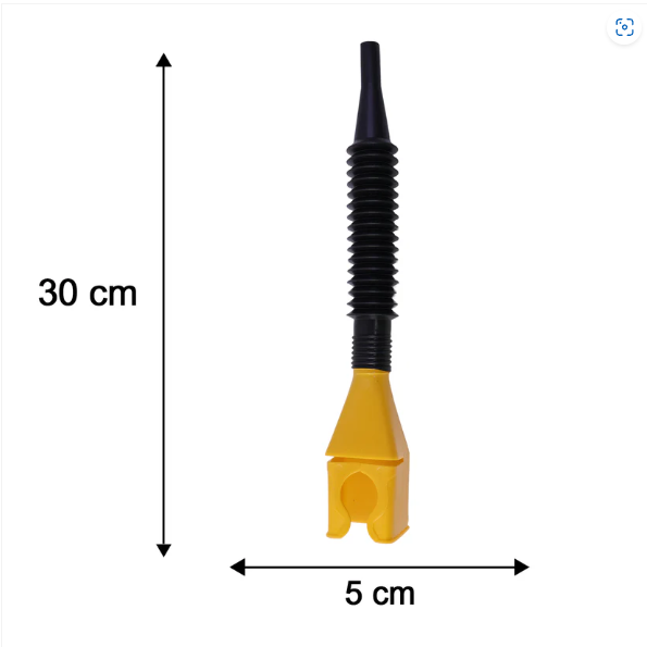 Flexible Plastic Funnel – Spill-Free Car Oil Fuel Filling