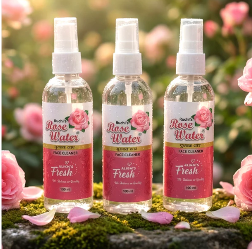 Rose Water Face Spray Set – Hydrating & Refreshing Skincare