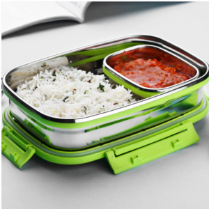 Stainless Steel Lunch Pack – Leak-Proof & Durable | Ganesh