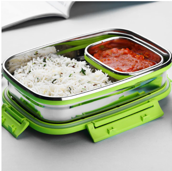 Stainless Steel Lunch Pack – Leak-Proof & Durable | Ganesh