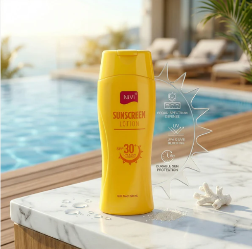 Sunscreen Lotion SPF 30 – Daily UVA UVB Protection for Skin