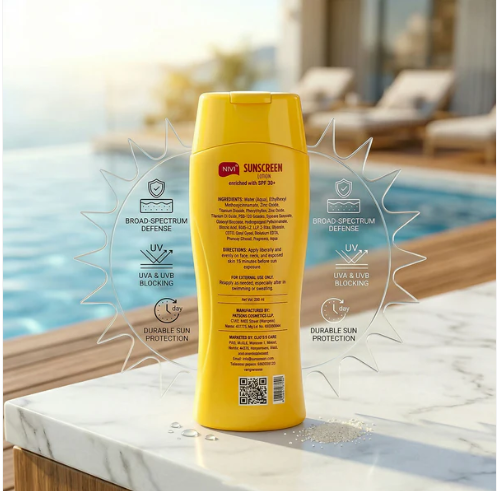 Sunscreen Lotion SPF 30 – Daily UVA UVB Protection for Skin - Image 3