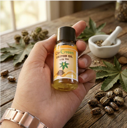 Castor Oil – Natural Multipurpose Hair & Skin Nourishment - 20ml