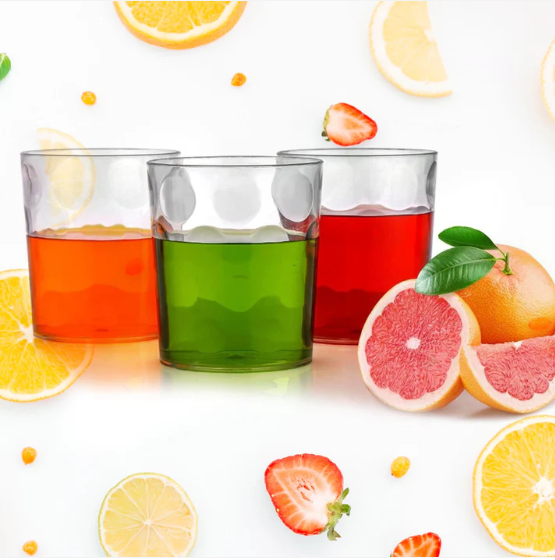 Unbreakable Drinking Glasses – Bubble Design (Set of 6) | TableNest - Image 3