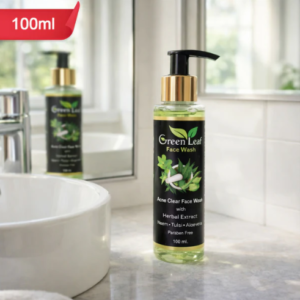 Acne Clear Face Wash – Natural Neem, Tulsi & Aloe Vera Formula by GLA