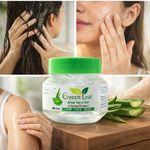 Aloe Vera Gel – Natural Hydration for Skin & Hair Benefits