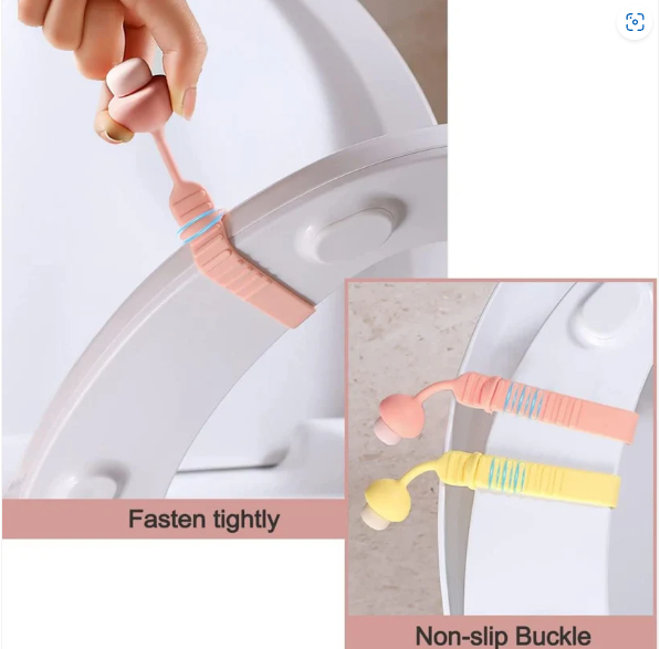 Toilet Seat Lifter – Hygienic Silicone Grip for Bathroom | Bathora