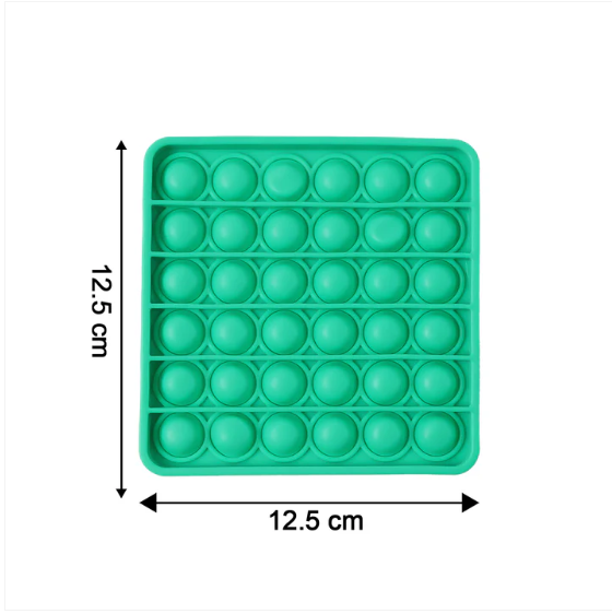 Stress Relief Silicone Pop It Fidget Toy – Durable & Portable - Image 3