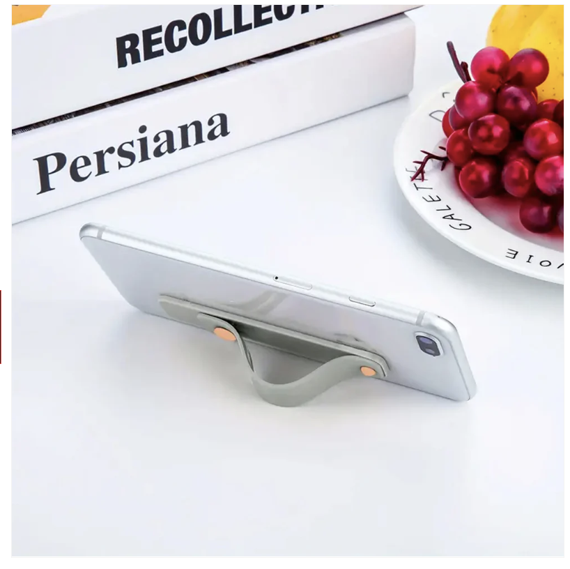 Phone Finger Holder – Secure Silicone Grip & Kickstand | Gambit