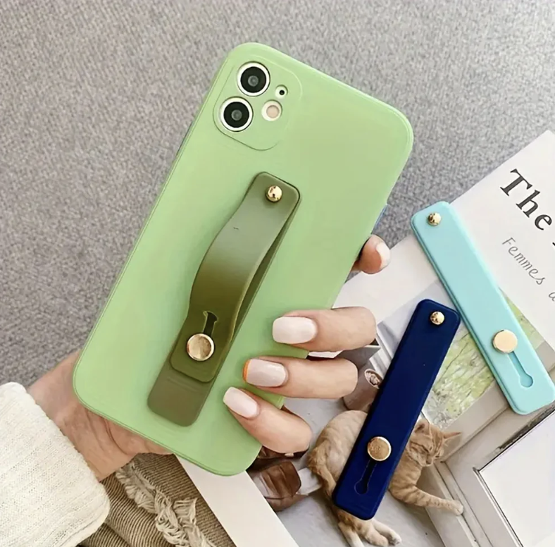 Phone Finger Holder – Secure Silicone Grip & Kickstand | Gambit