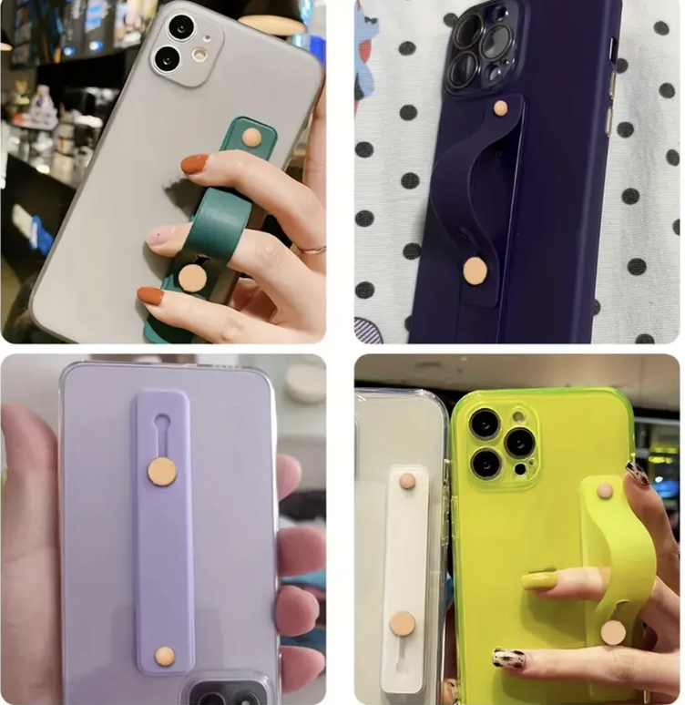 Phone Finger Holder – Secure Silicone Grip & Kickstand | Gambit