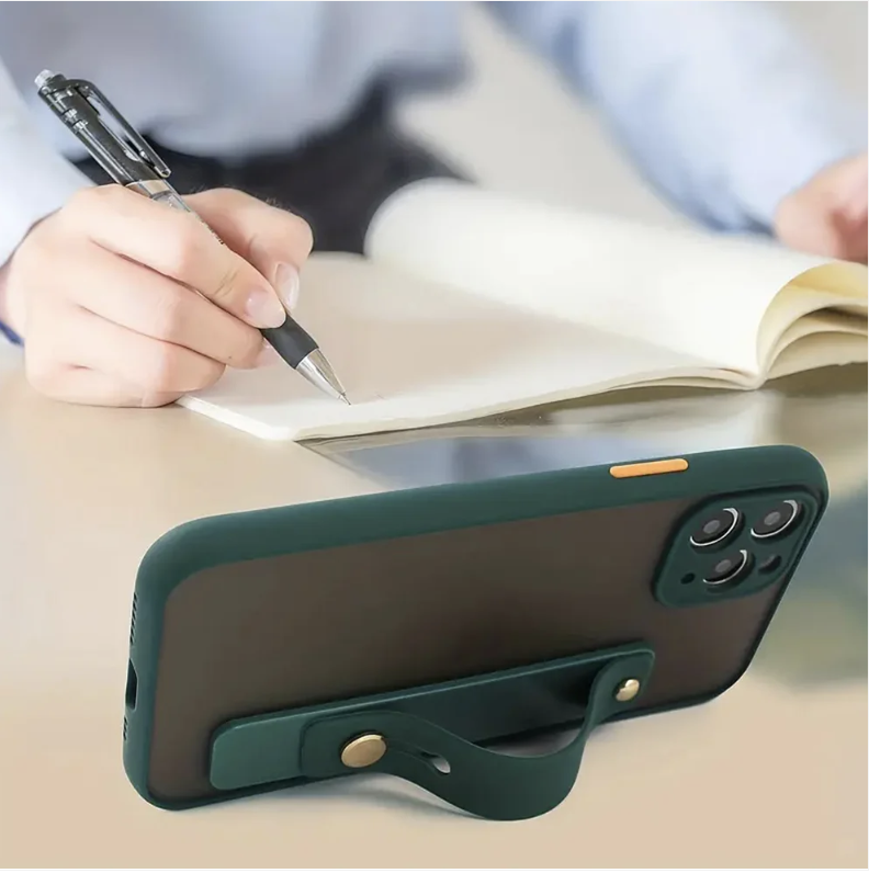 Phone Finger Holder – Secure Silicone Grip & Kickstand | Gambit