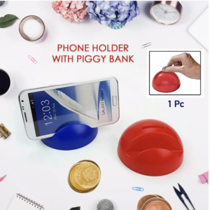 Phone Holder with Coin Bank – ABS Plastic Owl Design | Gambit