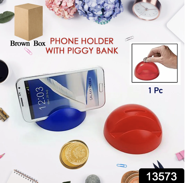 Phone Holder with Coin Bank – ABS Plastic Owl Design | Gambit