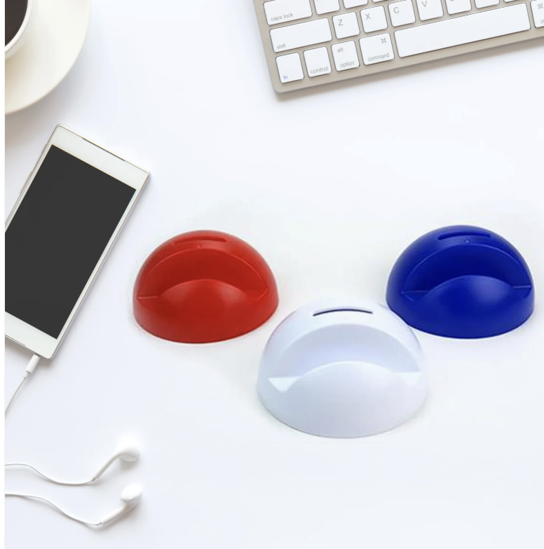 Phone Holder with Coin Bank – ABS Plastic Owl Design | Gambit