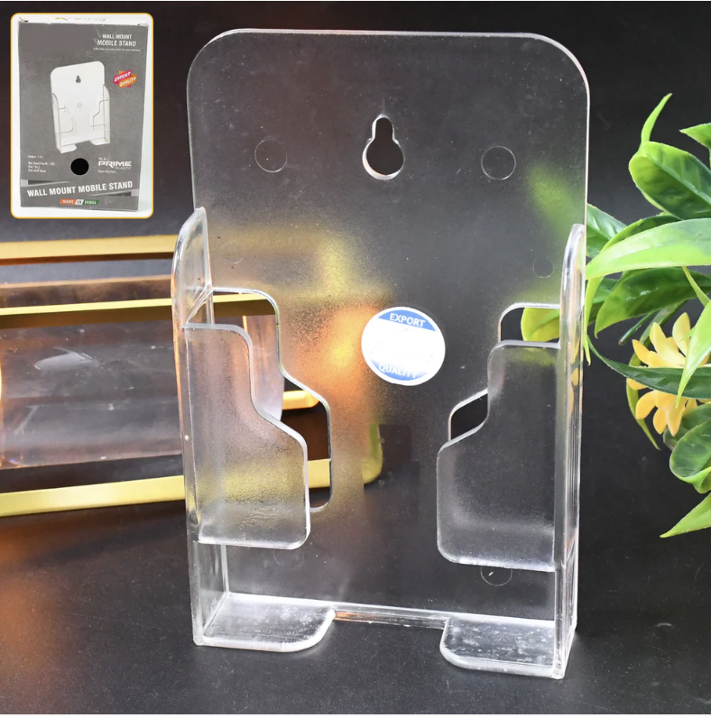 Wall Mount Mobile Holder – Durable ABS, Hands-Free | VoltDesk