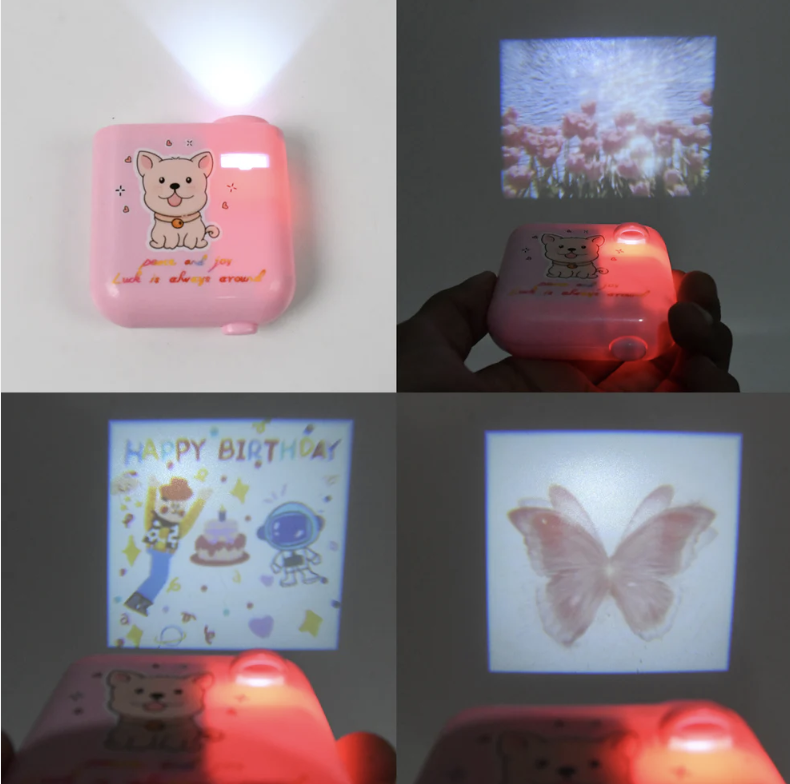 Birthday Projector – 8 Slide Patterns & Night Light | GiftingGrace