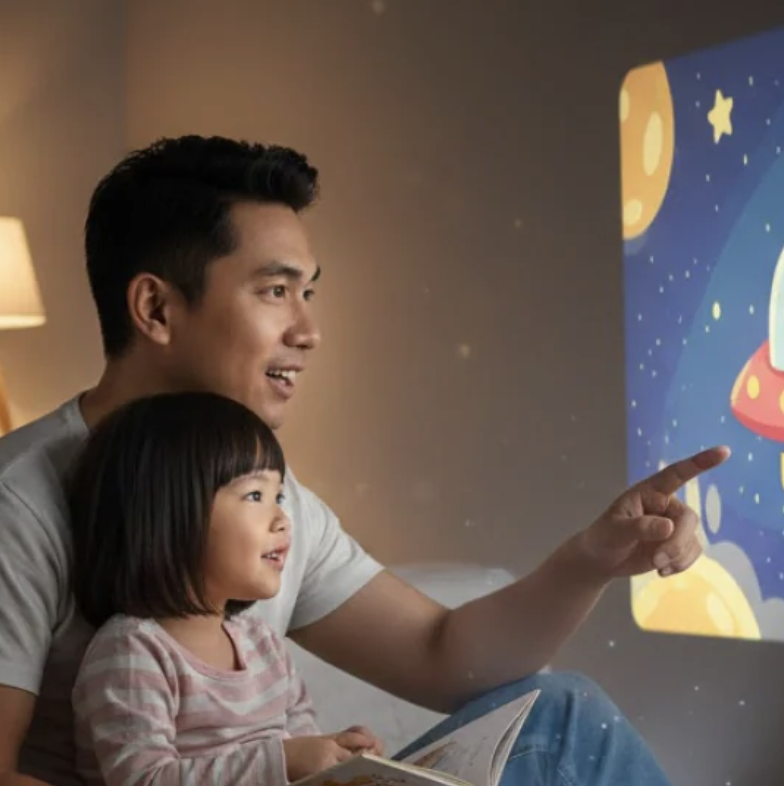 Birthday Projector – 8 Slide Patterns & Night Light | GiftingGrace - Image 3