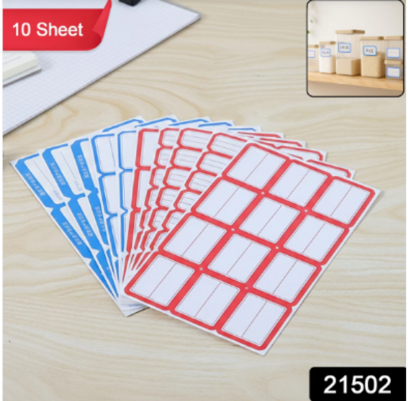 Self-Adhesive Shipping Label Stickers – 10 Durable Sheets - Image 4