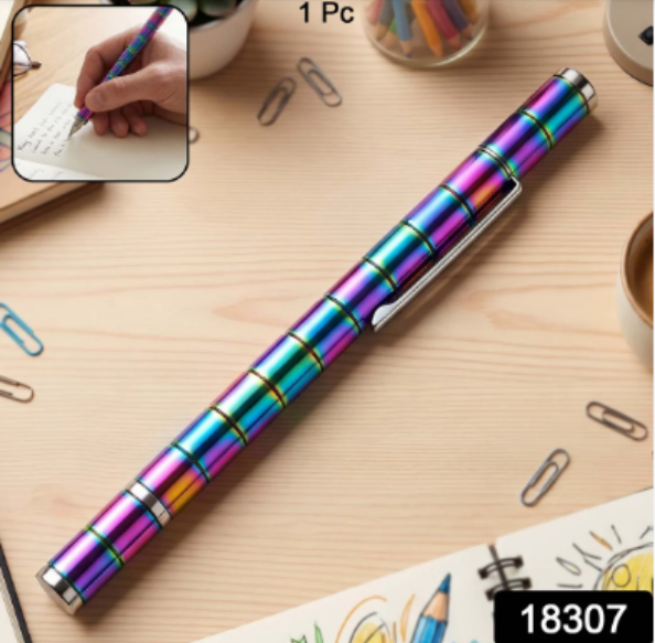 Magnetic Pen – Fidget Spinner & Stress Relief Metal Pen | InkGlow