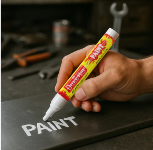 Paint Marker Pen – Permanent Quick-Dry Opaque Ink for Surfaces