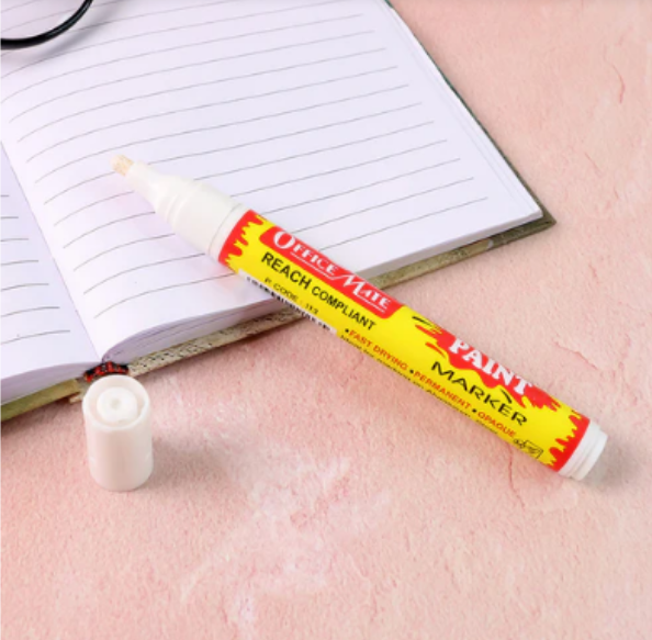 Paint Marker Pen – Permanent Quick-Dry Opaque Ink for Surfaces