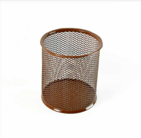 Metal Pen Stand – Durable Mesh Pencil Holder for Desk
