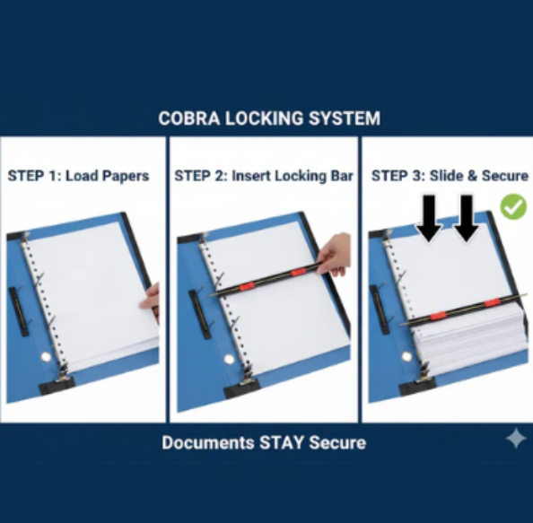 A4 File Folder – Plastic Clip Document Holder | Filora