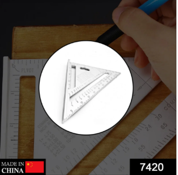 Rafter Square – 7-inch Aluminium Alloy Precision Tool | BoltForce