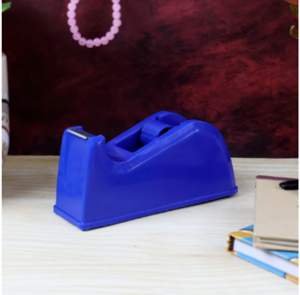 Tape Dispenser Deluxe – Sharp Cutter & Non-Slip Base