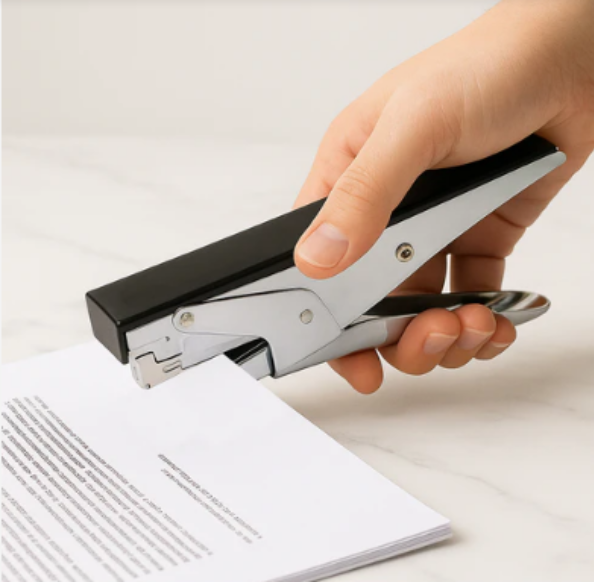 Plier Stapler – Heavy Duty Metal Body for Up to 30 Sheets