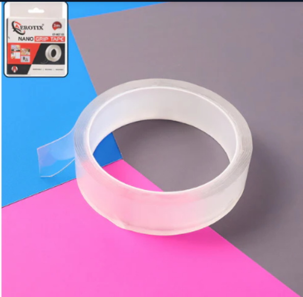 Nano Grip Tape 3m – Reusable Transparent Double-Sided Adhesive