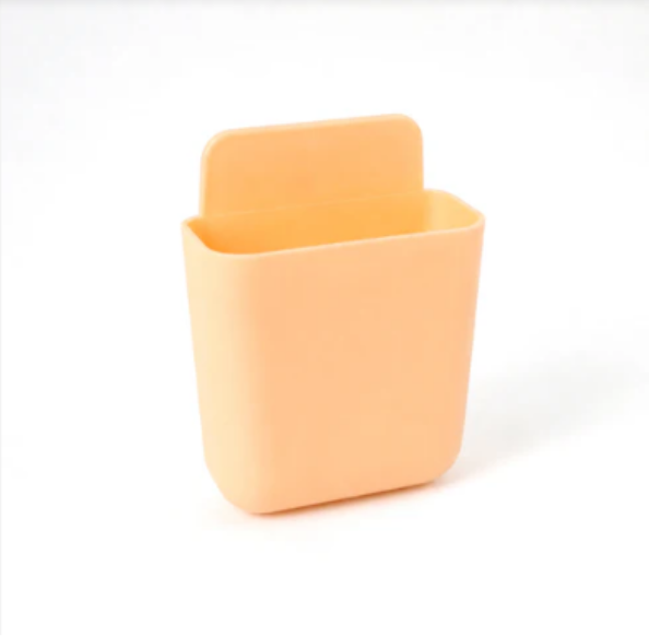 Wall Mounted Storage Pocket – Durable Plastic Organizer for Home