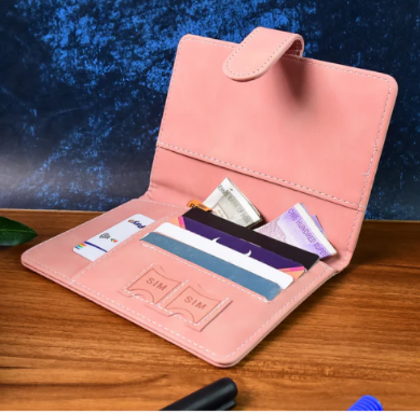 World Map Travel Passport Holder – Compact & Durable Organizer