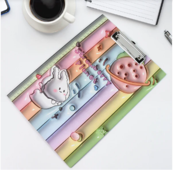 Wooden Clipboard – A4 Writing Pad with Metal Clip | Deskura