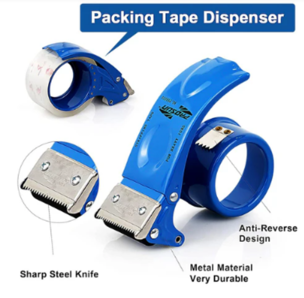 Metal Packing Tape Dispenser – Durable & Ergonomic | VoltDesk - Image 5